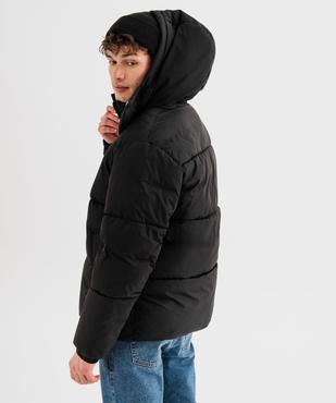 Doudoune à capuche et col montant homme vue4 - GEMO 4G HOMME - GEMO