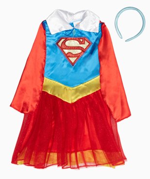 Déguisement fille Superman vue2 - DC COMICS - GEMO