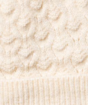 Bonnet en maille fantaisie doublure chaude femme vue2 - GEMO (ACCESS) - GEMO