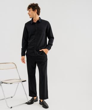 Pantalon droit fluide homme vue4 - GEMO (HOMME) - GEMO