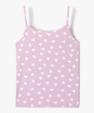 Débardeur à fines bretelles fille vue3 - GEMO (ENFANT) - GEMO