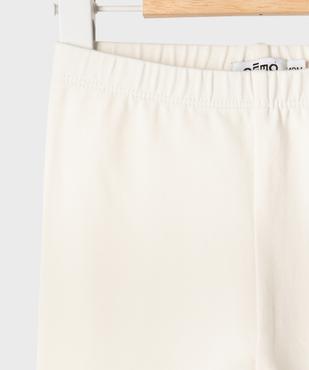 Legging uni en maille résistante bébé fille vue2 - GEMO(BEBE DEBT) - GEMO