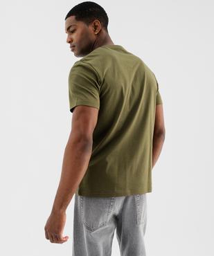 Tee-shirt à manches courtes et col V homme vue7 - GEMO 4G HOMME - GEMO