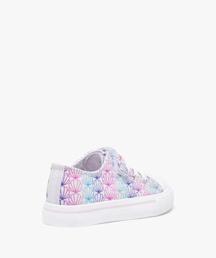Baskets fille en toile à lacets élastiques - Les Supaires vue4 - GEMO 4G FILLE - GEMO