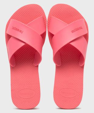 Sandales à brides croisées Aqua Slide femme - Havaianas vue1 - HAVAIANAS - GEMO