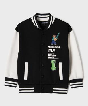 Sweat style teddy garçon - MINECRAFT vue1 - MINECRAFT - GEMO