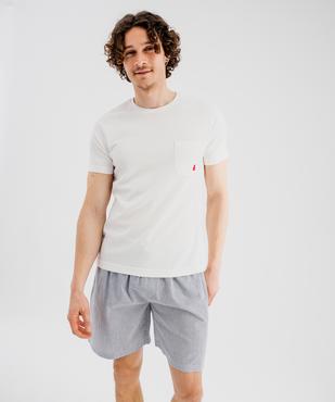 Pyjashort à bas rayé homme - LuluCastagnette vue1 - LULUCASTAGNETTE - GEMO
