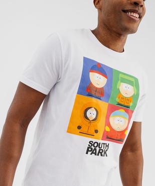 Pyjashort en coton imprimé homme - South Park vue2 - SOUTH PARK - GEMO