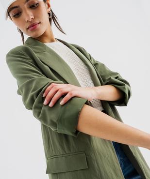 Veste blazer légère sans bouton femme vue2 - GEMO(FEMME PAP) - GEMO