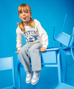 Sweat en molleton imprimé fille - Stitch vue4 - LILO & STITCH - GEMO