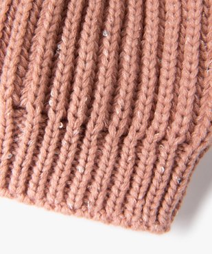 Ensemble femme 2 pièces en maille côtelée avec sequins vue2 - GEMO (ACCESS) - GEMO
