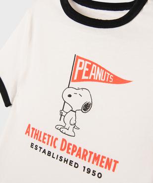 Tee-shirt manches courtes à motif Snoopy fille - Peanuts vue2 - SNOOPY - GEMO