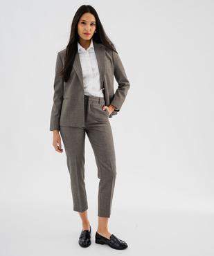 Veste de blazer coupe cintrée femme vue4 - GEMO(FEMME PAP) - GEMO