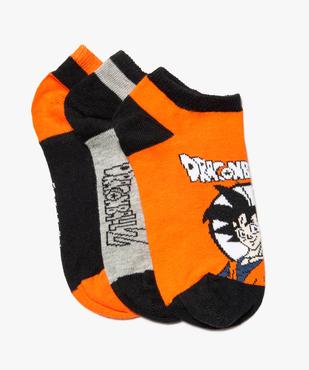 Chaussettes garçon ultracourtes imprimées - Dragon Ball Z (lot de 3) vue1 - DRAGON BALL Z - GEMO