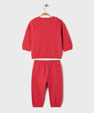 Ensemble 2 pièces sweat + jogging bébé garçon vue4 - GEMO 4G BEBE - GEMO