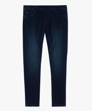 Jegging femme grande taille avec plis sur les hanches vue4 - GEMO 4G GT - GEMO