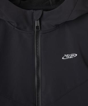 Blouson à capuche doublé polaire garçon vue2 - GEMO (ENFANT) - GEMO