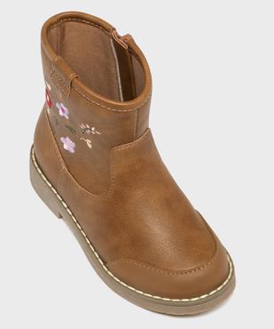 Boots avec motifs fleuris brodés fille - Lovely Wings vue5 - LOVELY WINGS - GEMO