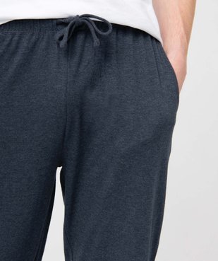 Pantalon de pyjama en jersey à taille élastique homme vue2 - GEMO(HOMWR HOM) - GEMO
