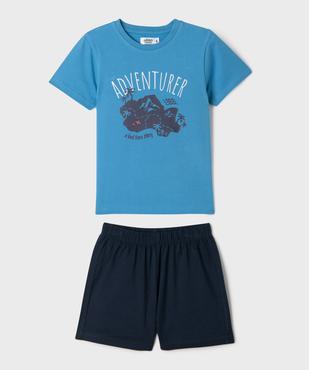 Pyjashort garçon 2 pièces vue1 - GEMO 4G GARCON - GEMO