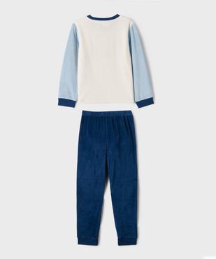 Pyjama en velours imprimé gaming garçon vue3 - GEMO 4G GARCON - GEMO