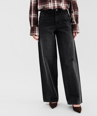 Jean wide leg femme vue2 - GEMO(FEMME PAP) - GEMO