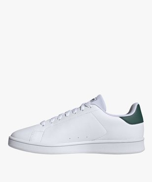 Baskets homme rétro à lacets Urban Court - Adidas vue3 - ADIDAS - GEMO