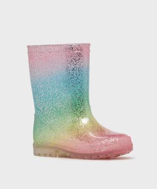 Bottes de pluie à paillettes fille - Lovely Wings vue2 - LOVELY WINGS - GEMO