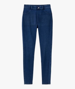 Jegging taille haute délavé femme vue4 - GEMO 4G FEMME - GEMO
