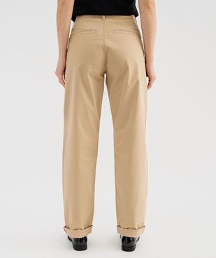 Pantalon chino coupe regular femme vue7 - GEMO(FEMME PAP) - GEMO