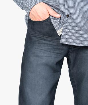 Jean enduit 4 poches vue2 - GEMO (HOMME) - GEMO
