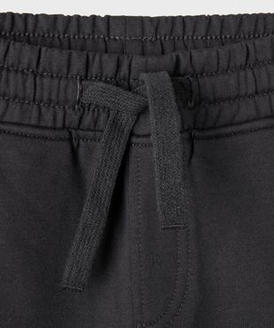 Short en maille coupe large avec taille ajustable garçon vue3 - GEMO (ENFANT) - GEMO
