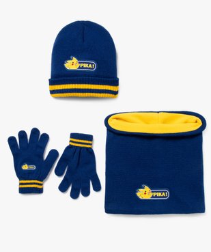 Ensemble accessoires hiver garçon (lot de 3) - Pokemon vue1 - POKEMON - GEMO
