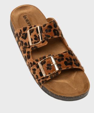 Sandales mules à semelle anatomique femme - Isotoner vue5 - ISOTONER - GEMO