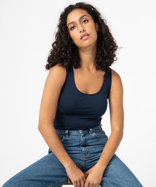 Débardeur femme uni col rond vue1 - GEMO(FEMME PAP) - GEMO
