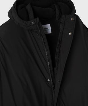 Manteau à capuche déperlant doublé polaire garçon vue2 - GEMO 4G GARCON - GEMO
