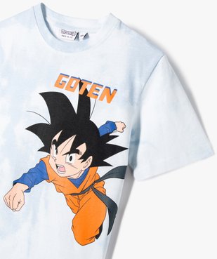 Tee-shirt manches courtes imprimé recto verso garçon - Dragon Ball Super vue2 - DRAGON BALL Z - GEMO