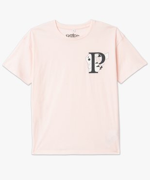 Tee-shirt à manches courtes motif Pikachu femme - Pokemon vue4 - POKEMON - GEMO