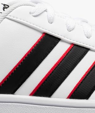 Baskets homme à bandes colorées – Adidas Grand Court Base vue6 - ADIDAS - GEMO