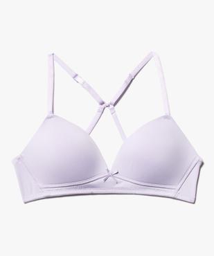 Soutien-gorge avec bonnets paddés et bretelles multipositions fille vue1 - GEMO (JUNIOR) - GEMO