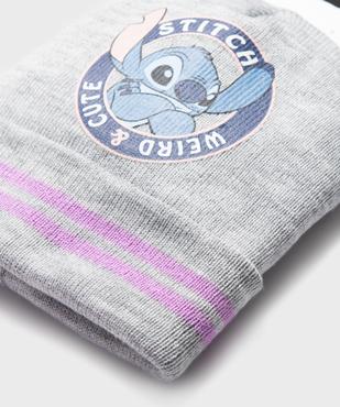 Ensemble 3 pièces bonnet, tour de cou et gants motif Stitch fille - Disney vue2 - LILO & STITCH - GEMO