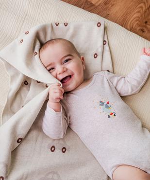 Body manches longues à motif cirque bébé garçon (lot de 3) vue8 - GEMO 4G BEBE - GEMO