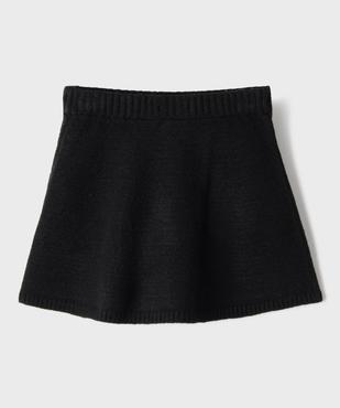 Jupe courte en maille coupe évasée fille vue3 - GEMO (ENFANT) - GEMO