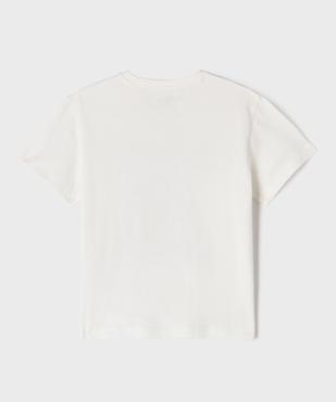 Tee-shirt manches courtes avec motifs animaux garçon vue3 - GEMO 4G GARCON - GEMO