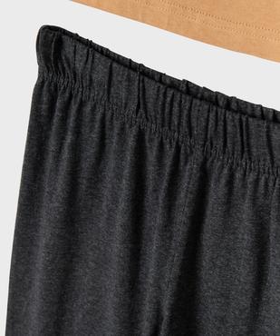 Pyjama bicolore avec inscription garçon vue3 - GEMO 4G GARCON - GEMO