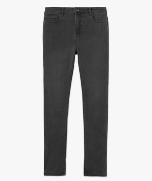 Jean femme coupe Slim taille haute vue4 - GEMO 4G FEMME - GEMO