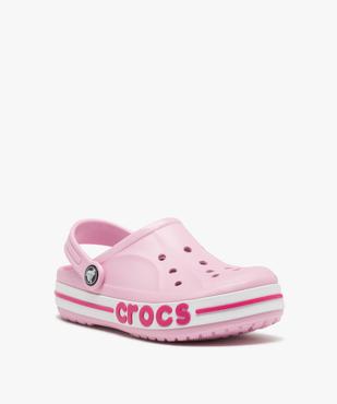 Sabots souples fille dessus uni perforé à semelle épaisse - Crocs vue2 - CROCS - GEMO