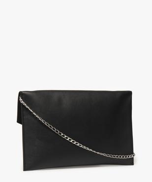 Sac pochette femme uni à bandoulière chaîne vue2 - GEMO (ACCESS) - GEMO