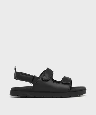 Sandales à scratch monochromes garçon - 5 Miles vue1 - 5 MILES - GEMO