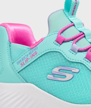 Baskets Slip-ins Summits en toile fille - Skechers vue6 - SKECHERS - GEMO